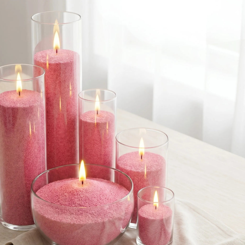 Blush Vintage Unscented Candle Sand Refill, 1kg