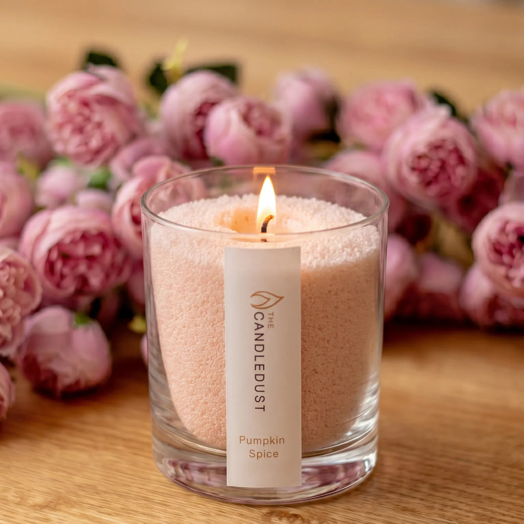 Pumpkin Spice Scented Candle in Glass, 160g