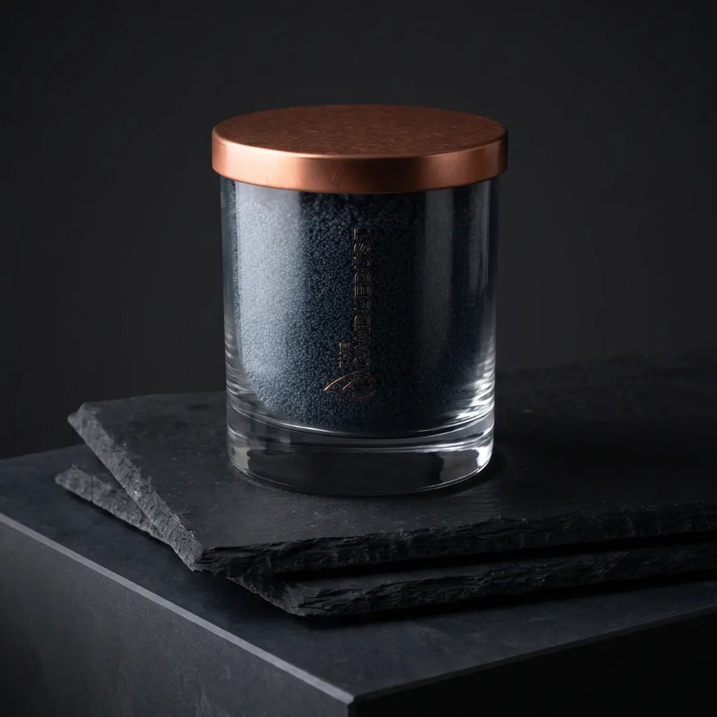Space Grey Unscented Candle in Glass, 160g